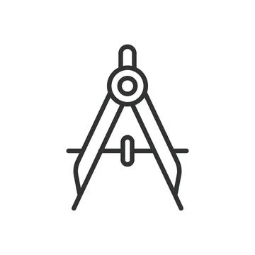 Divider, icon in line design. Divider, line divider, partition, separator Stock Illustration