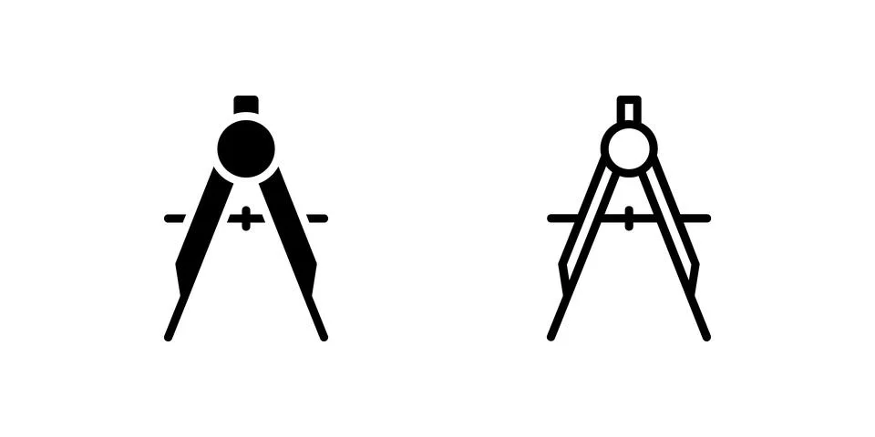 Divider icon set ideal for web and UI interface layouts Stock Illustration