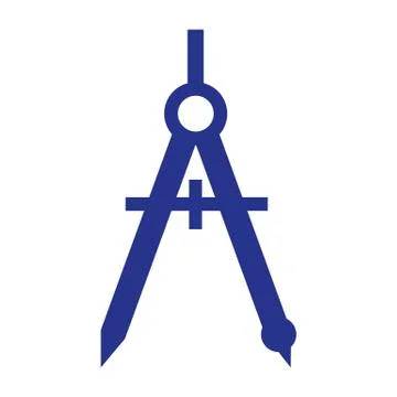 Divider icon on white background. Stock Illustration