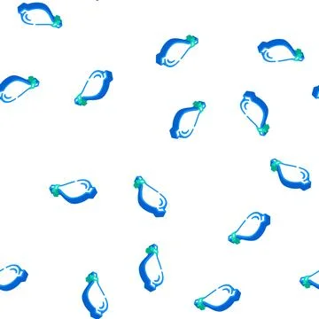 Dividing funnel lab tool isometric icon seamless pattern イラスト素材