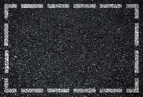 Dividing lane. Foto stock