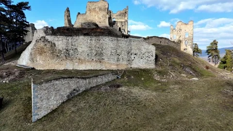 Divin castle Video stock 303862557