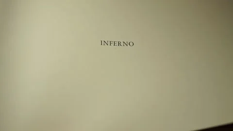 The Divine Comedy illustrated by Sandro Botticelli Stock Footage 165356433