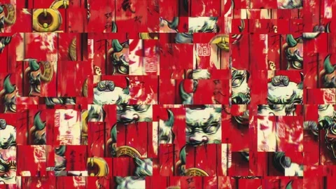 Divine Knocker Art Stock Footage 306463831