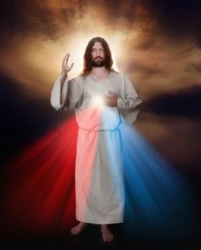 Divine mercy image 写真素材