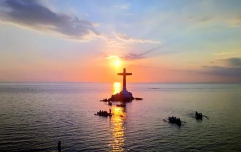 Divine Sunset Foto stock