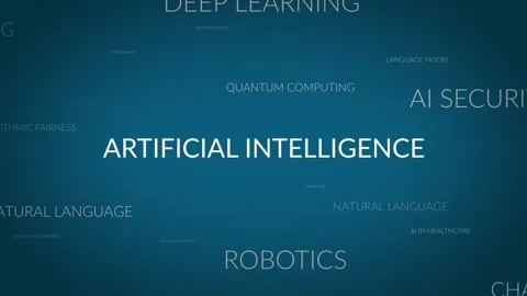 Diving into Artificial Intelligence: An Exploration of Innovative Concepts Stock Footage 255879742