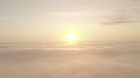 Diving in the clouds Stock Footage 120829168