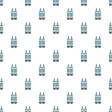 Diving cylinders seamless pattern for underwater sport backgrounds Illustrazione stock