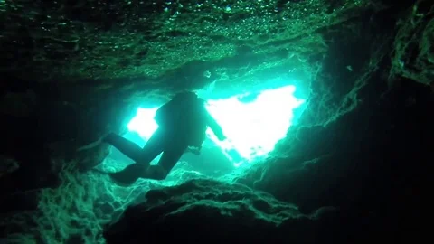 Diving in Cyprus Video stock 74336235