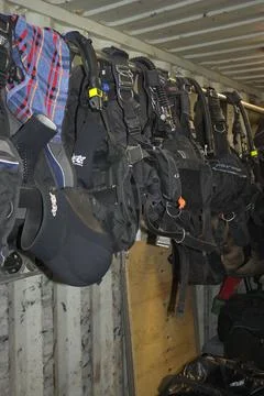 Diving equipment. Stock Photos