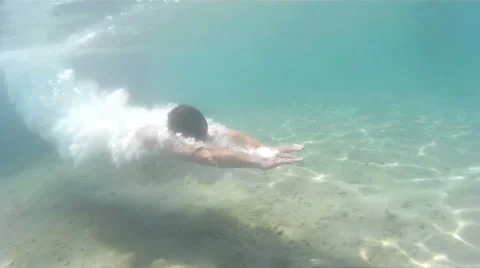 Diving in the exotic seas Stock-Footage 42606505