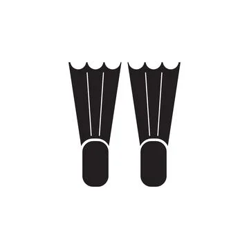 Diving flippers icon. Elements of beach holidays icon. Premium quality graphic イラスト素材