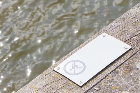 Diving is forbidden Stock Photos