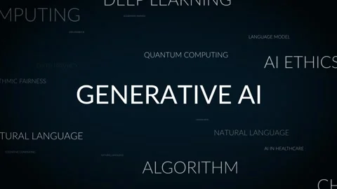 Diving into Generative AI: An Exploration of Innovative Concepts, Animated Video Stock Footage 255717691