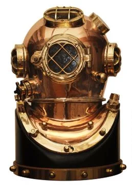 Diving helmet Foto stock