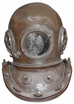 Diving helmet Foto stock