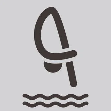 Diving icon Stock Illustration