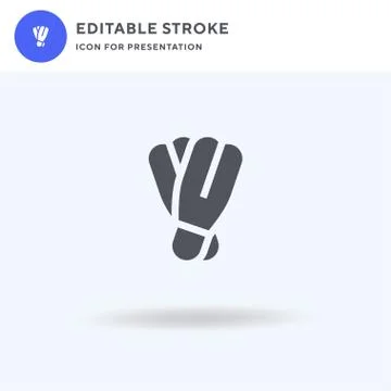 Diving icon vector, filled flat sign, solid pictogram isolated on white, logo Stock Illustration