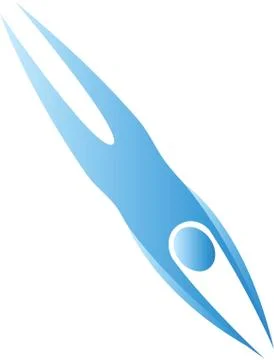 Diving Stock Illustration
