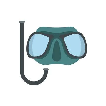 Diving mask icon Stock Illustration