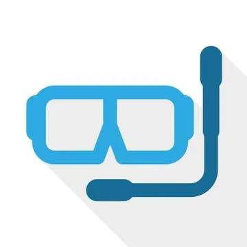 Diving mask Stock Illustration