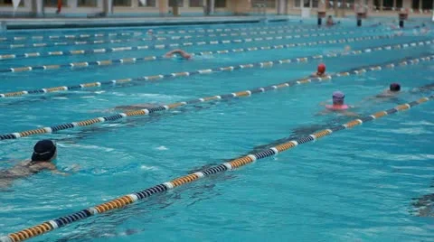 Diving pool 32 Stock Footage 12625864