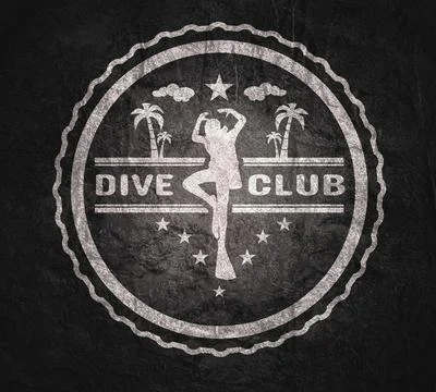 Diving sport concept Stock Illustration