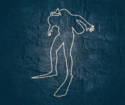 Diving sport concept Stock Illustration