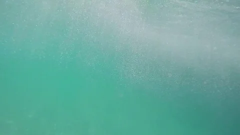 Diving in the turquoise sea Stock Footage 78024379