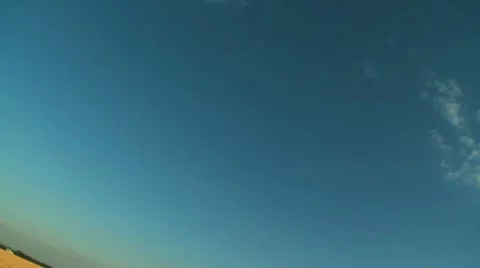 Diving into Wheat field Stock Footage 12169031