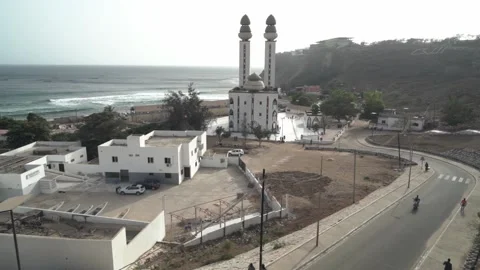 Divinity mosque Dakar Senegal Stock-Footage 132296173