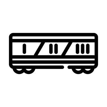 Division by class railway line icon vector illustration Stockillustratie