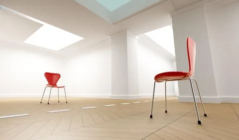 Division room Stock Illustration