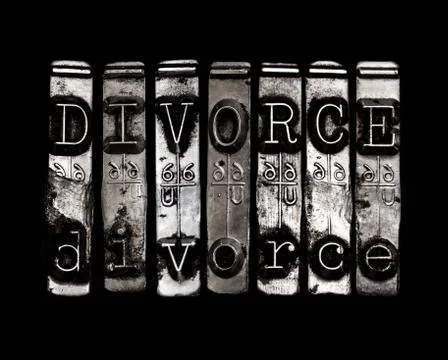 Divorce concept Stock Photos