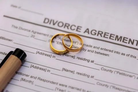 Divorce Decree Stock Photos