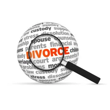 Divorce Stock Illustration