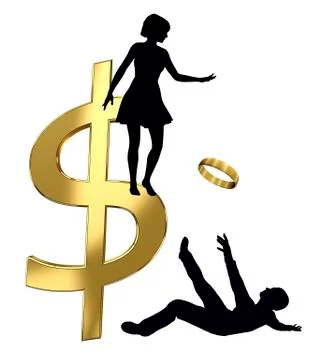 Divorce Stock Illustration
