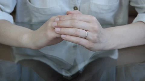 Divorce with ring. Stock Footage 135836162