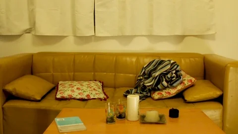 Divorced man drinking vodka and looking at ex-wife photo, depression, crisis Stock Footage 88981615