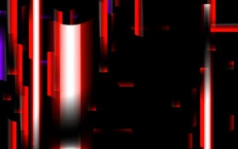 Divorces with space striped flight. Red dark abstract illustration, backdrop Stock Illustration