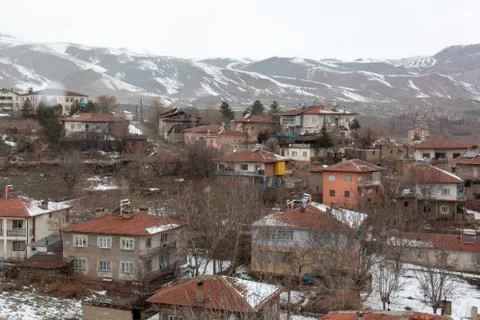 Divrigi city view Stock Photos