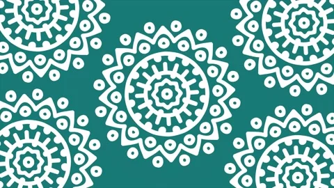 Diwali background animation. Seamless Pattern animation on a black background.  Stock Footage 205530119