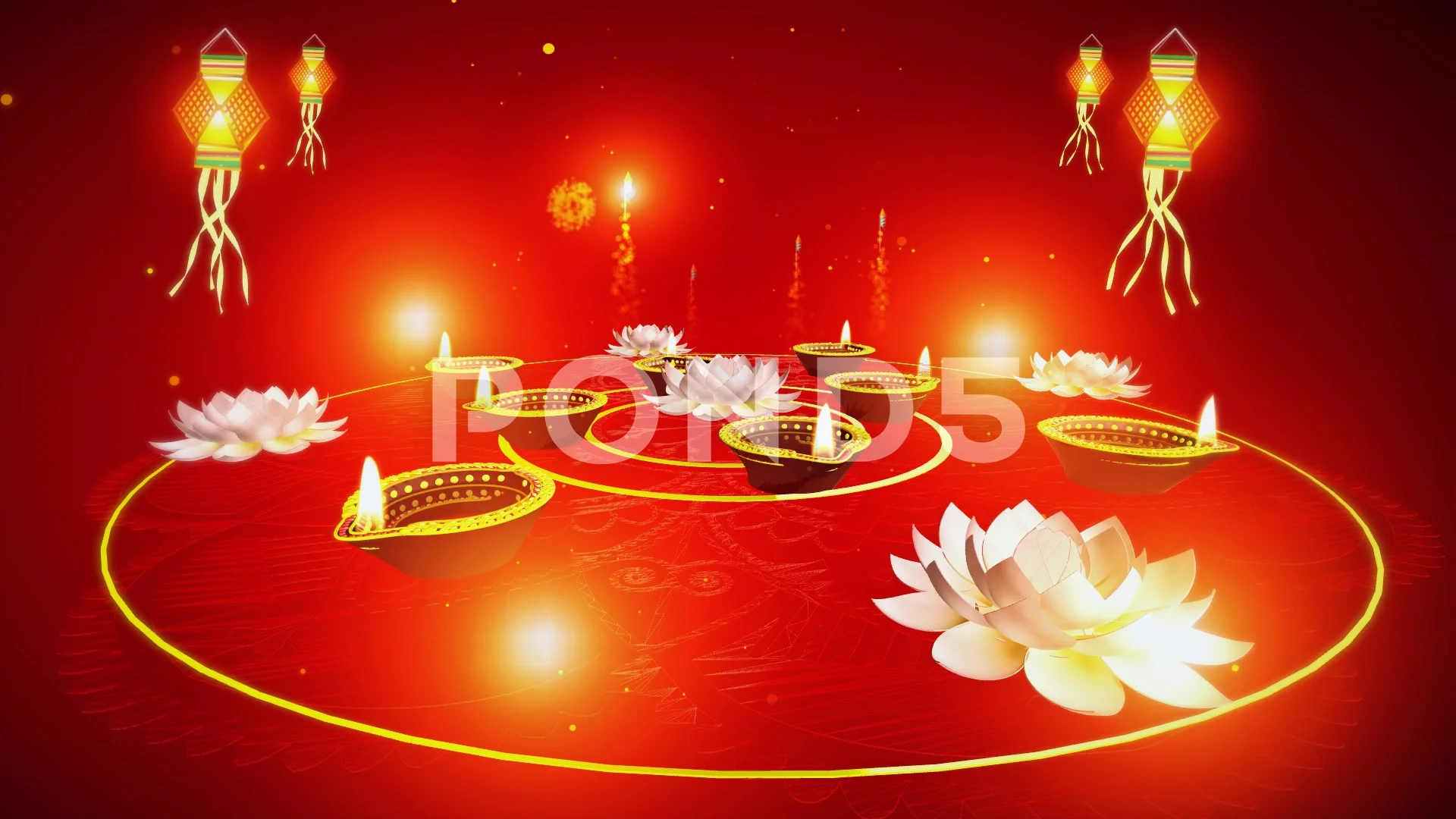 Diwali Background | Stock Video | Pond5