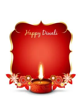 Diwali background Stock Illustration