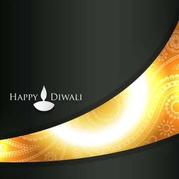 Diwali background Stock Illustration