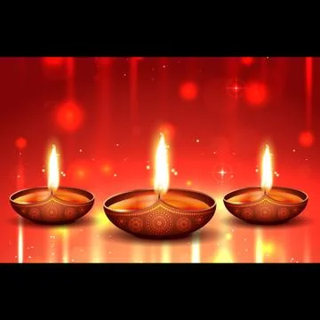 Diwali background Stock Illustration