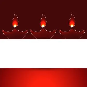 Diwali background Illustrazione stock
