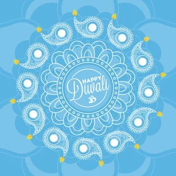 Diwali background Stock Illustration