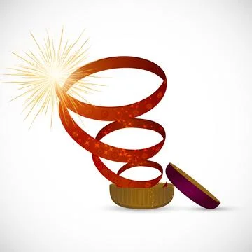Diwali celebration with exploding crackers. Stock Illustration